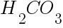 угольная кислота формула